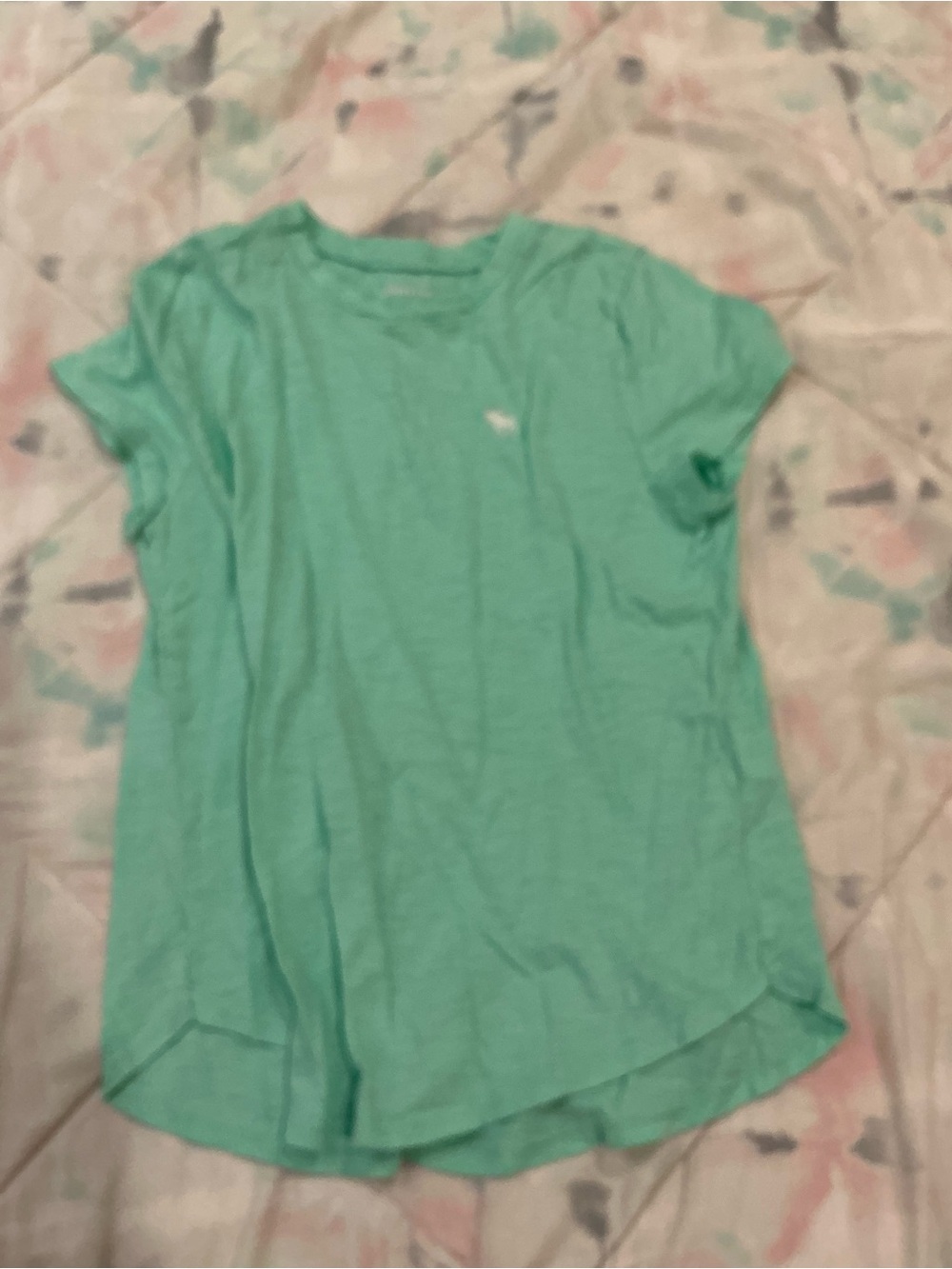 abercrombie kids Mint Green Short Sleeve Tee